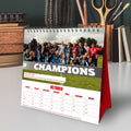 ARSENAL FC 2025 DESK EASEL CALENDAR