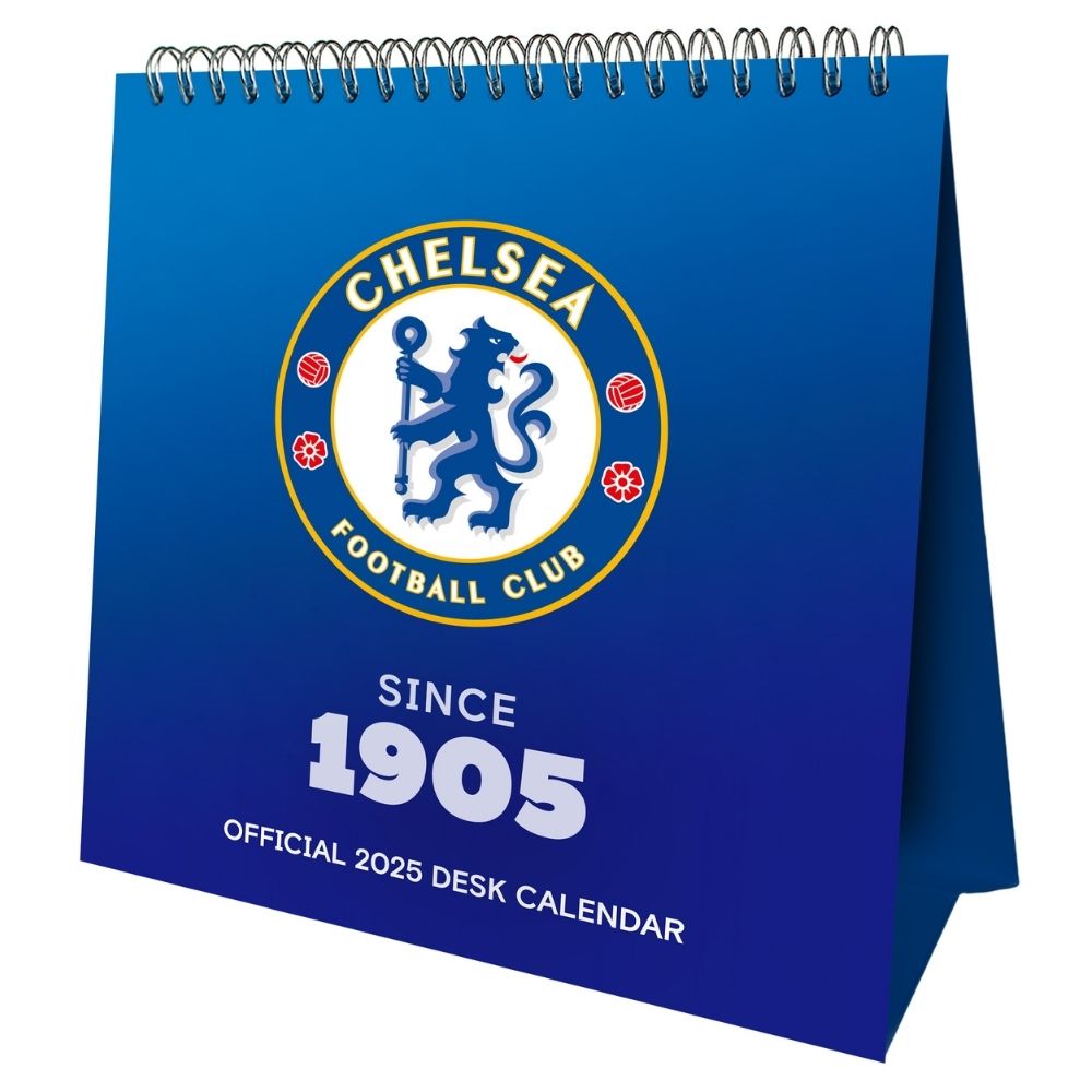 CHELSEA FC 2025 BUREAU-EASELKALENDER