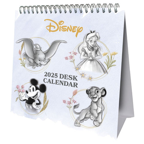 DISNEY HERITAGE 2025 DESK EASEL CALENDAR