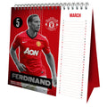 MANCHESTER UNITED FC 2025 DESK EASEL CALENDAR