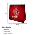 MANCHESTER UNITED FC 2025 BUREAU-EASELKALENDER