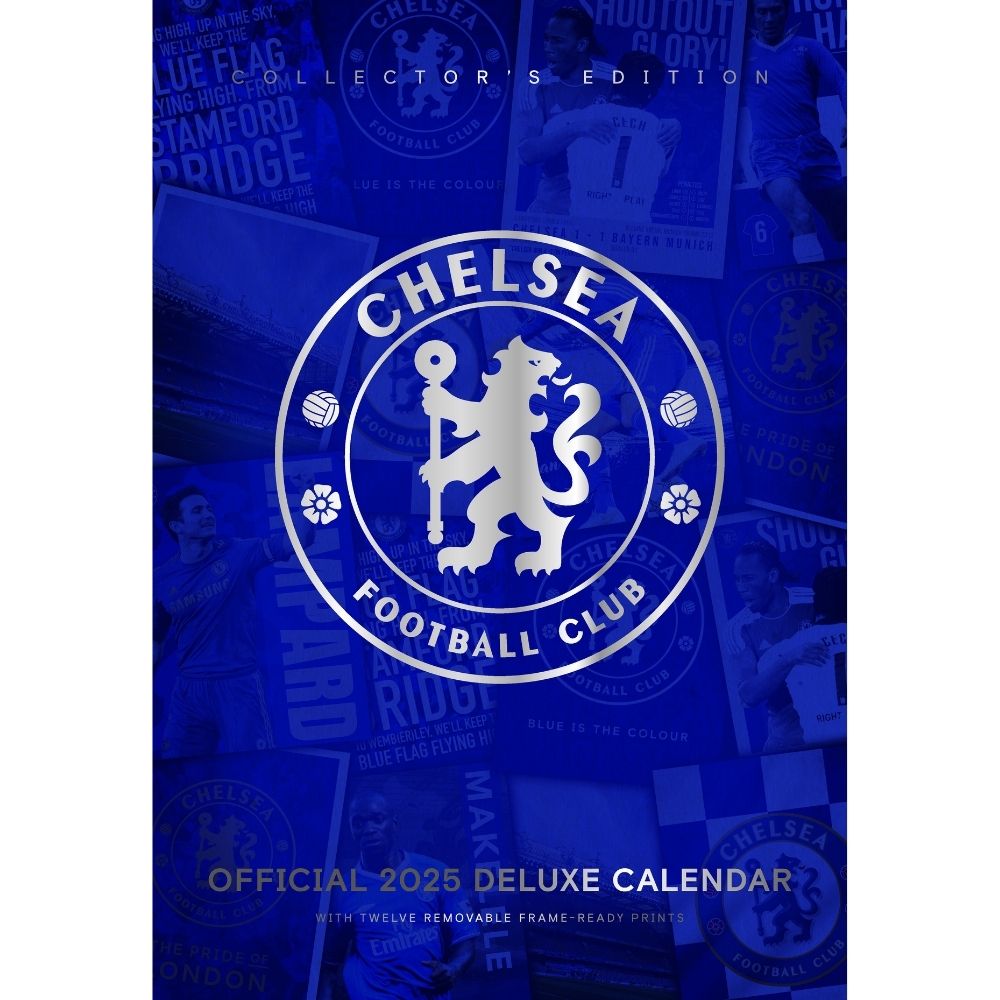 CHELSEA FC 2025 A3 DELUXE KALENDER