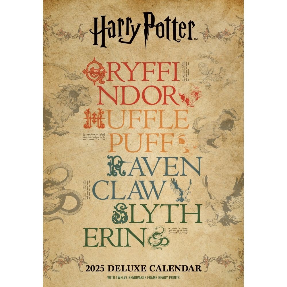 HARRY POTTER FILM 2025 A3 DELUXE KALENDER