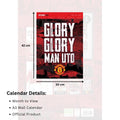 MANCHESTER UNITED FC 2025 A3 DELUXE KALENDER