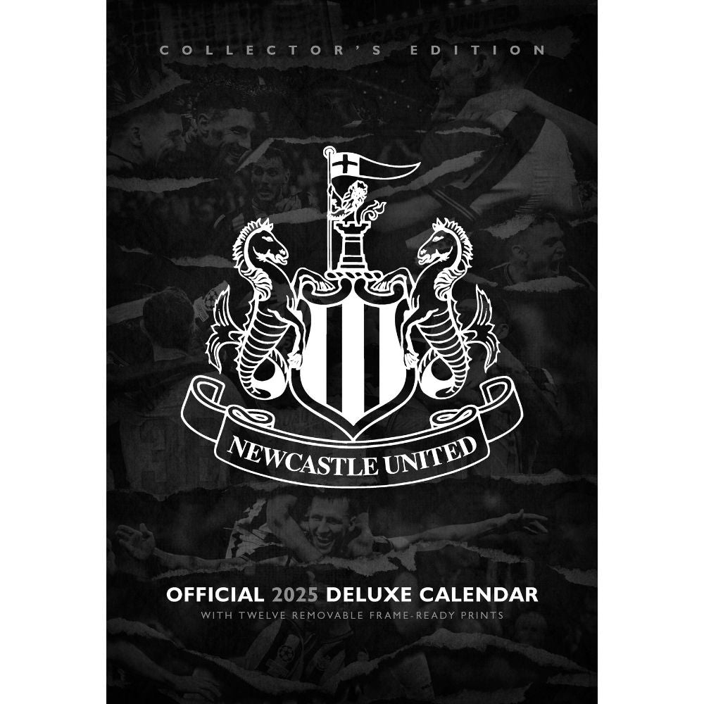 NEWCASTLE UNITED FC 2025 A3 DELUXE KALENDER