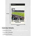 NEWCASTLE UNITED FC 2025 A3 DELUXE KALENDER