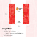 MANCHESTER UNITED FC 2025 CALENDAR & DIARY MUSICAL GIFT BOX SET