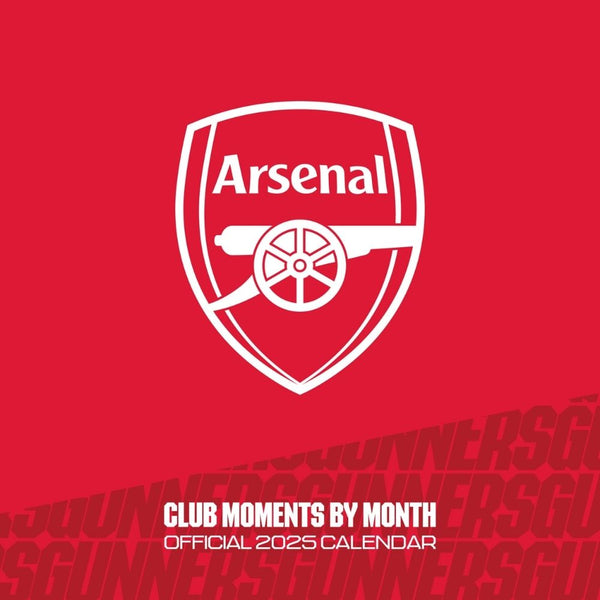 ARSENAL FC LEGENDS 2025 SQUARE CALENDAR