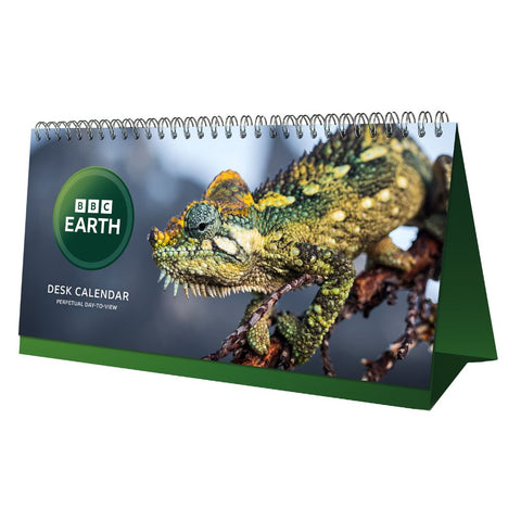 BBC EARTH 2025 PERPETUAL DESK CALENDAR