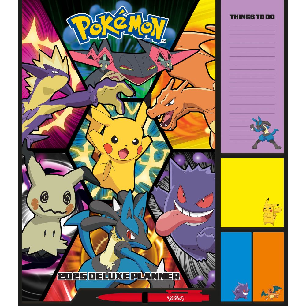 POKÉMON 2025 DELUXE PLANNER