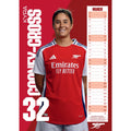 ARSENAL FC DAMES 2025 A3 KALENDER