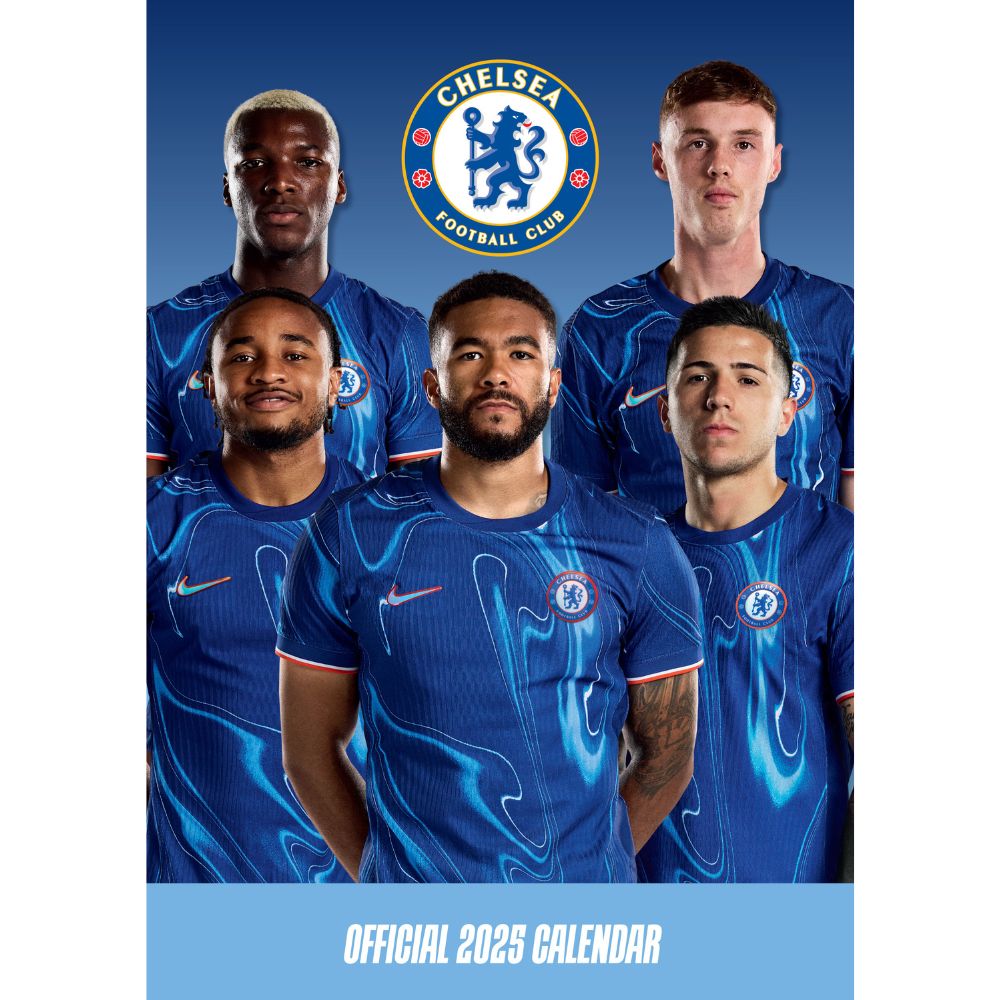 CHELSEA FC 2025 A3 CALENDAR Danilo Promotions