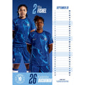 CHELSEA FC VROUWEN 2025 A3 KALENDER