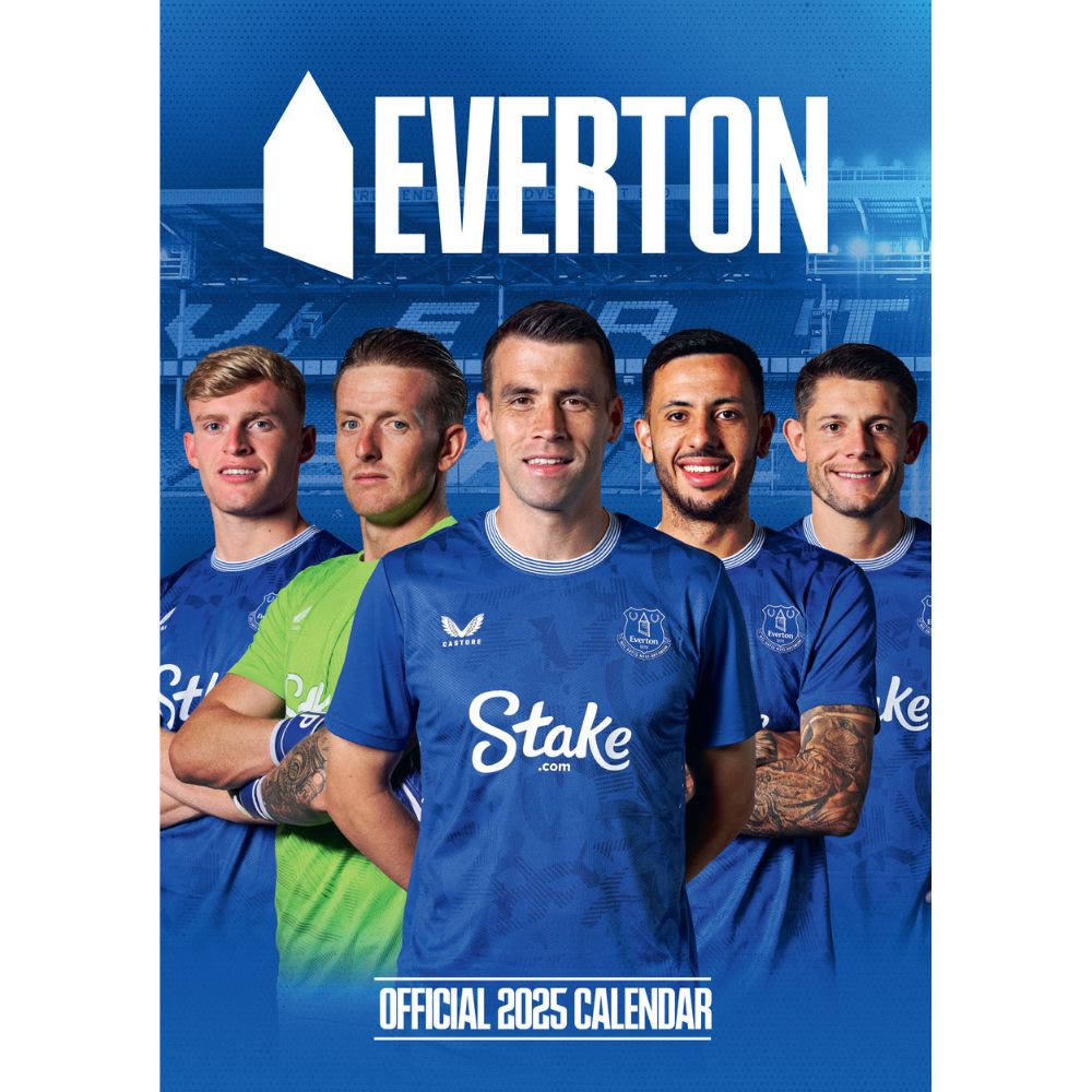 EVERTON FC 2025 A3 CALENDAR Danilo Promotions