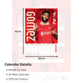 LIVERPOOL FC 2025 A3 CALENDAR