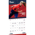 ENGLAND CRICKET 2025 SQUARE CALENDAR