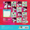 ENGLAND RUGBY UNION 2025 SQUARE CALENDAR