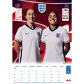 ENGLAND LIONESSES WOMEN'S FOOTBALL 2025 A3 CALENDAR