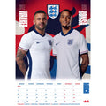 ENGLAND FA MEN'S FOOTBALL 2025 A3 CALENDAR