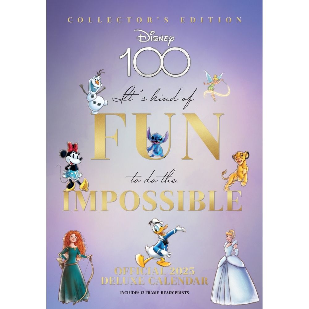 DISNEY KLASSIEKERS 2025 A3 DELUXE KALENDER