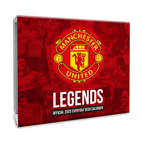 MANCHESTER UNITED FC 2025 DESK BLOCK CALENDAR