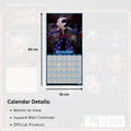 FIVE NIGHTS AT FREDDY`S 2025 SQUARE CALENDAR