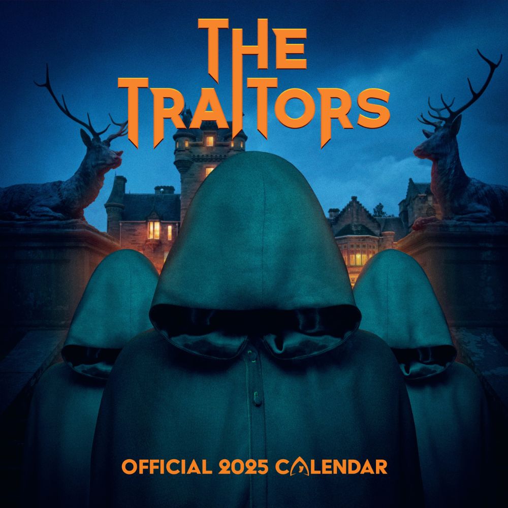 THE TRAITORS 2025 SQUARE CALENDAR Danilo Promotions