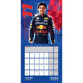 REDBULL RACING 2025 SQUARE CALENDAR