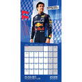 REDBULL RACING 2025 SQUARE CALENDAR