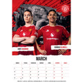 MANCHESTER UNITED FC 2025 WOMENS A3 CALENDAR