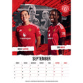 MANCHESTER UNITED FC 2025 WOMENS A3 CALENDAR