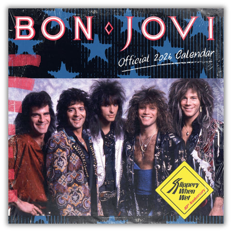BON JOVI 2026 SQUARE CALENDAR