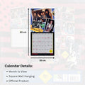 BON JOVI 2026 SQUARE CALENDAR