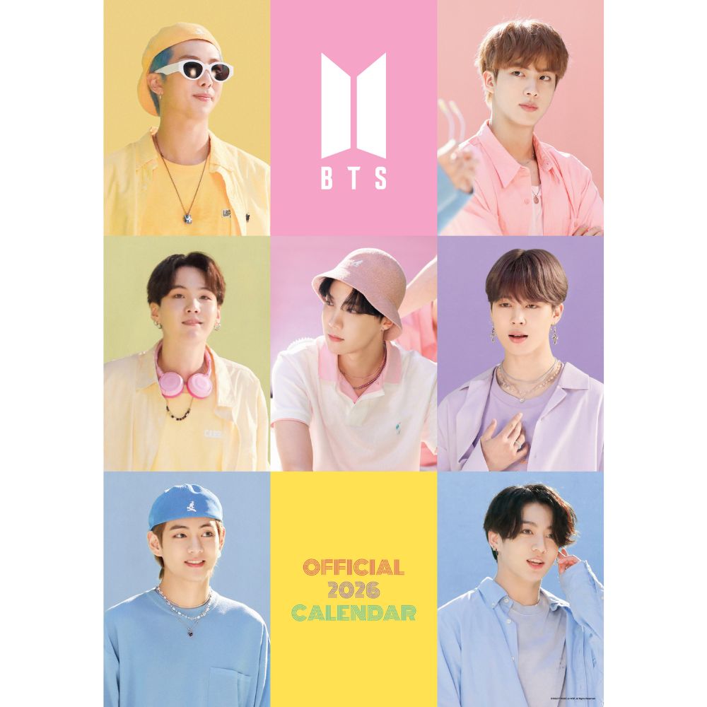 BTS 2026 A3 CALENDAR