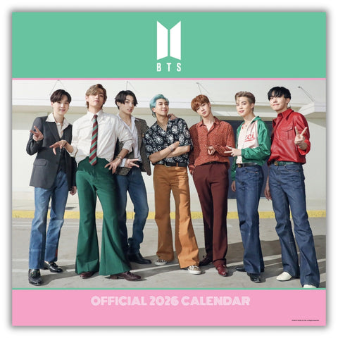 BTS 2026 SQUARE CALENDAR (MULTI-LANGUAGE)