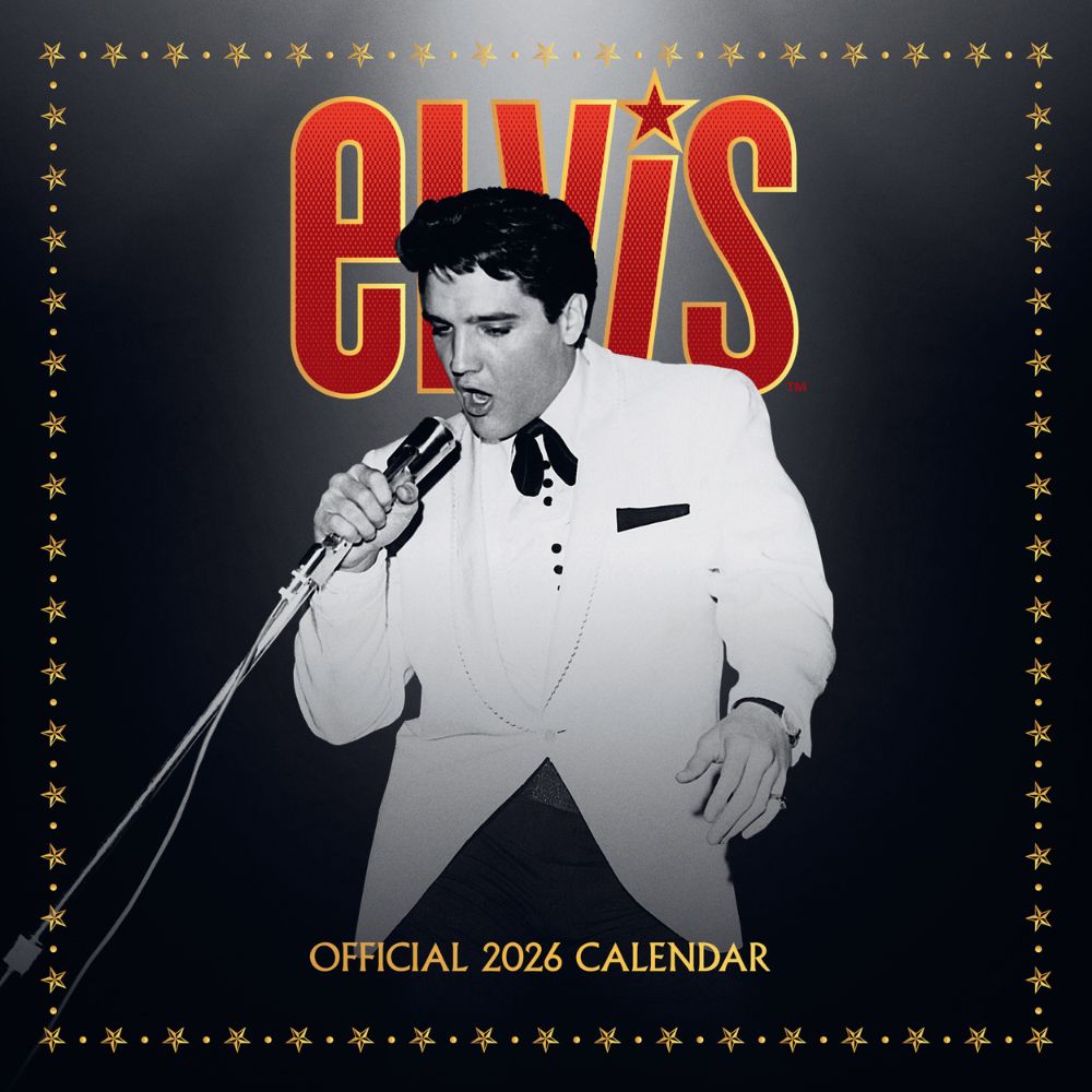 ELVIS 2026 SQUARE CALENDAR - PRE-ORDER
