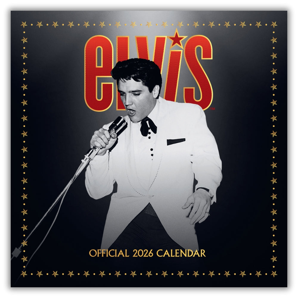 ELVIS 2026 SQUARE CALENDAR