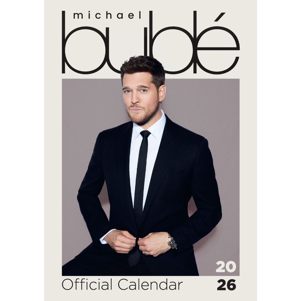 MICHAEL BUBLE 2026 A3 CALENDAR