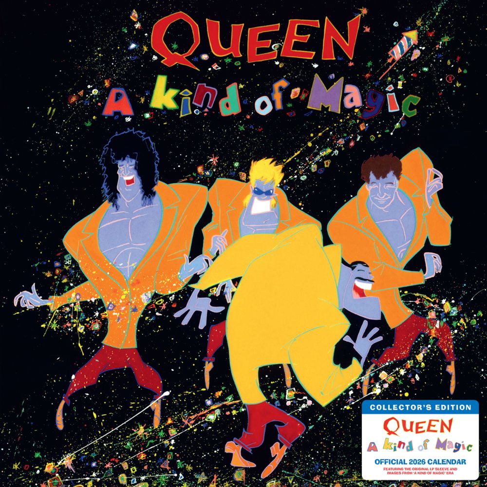 QUEEN 2026 COLLECTOR'S EDITION RECORD SLEEVE CALENDAR - PRE-ORDER