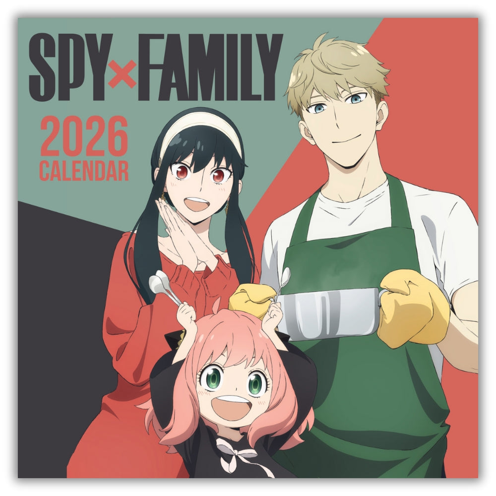 SPY X FAMILY 2026 SQUARE CALENDAR