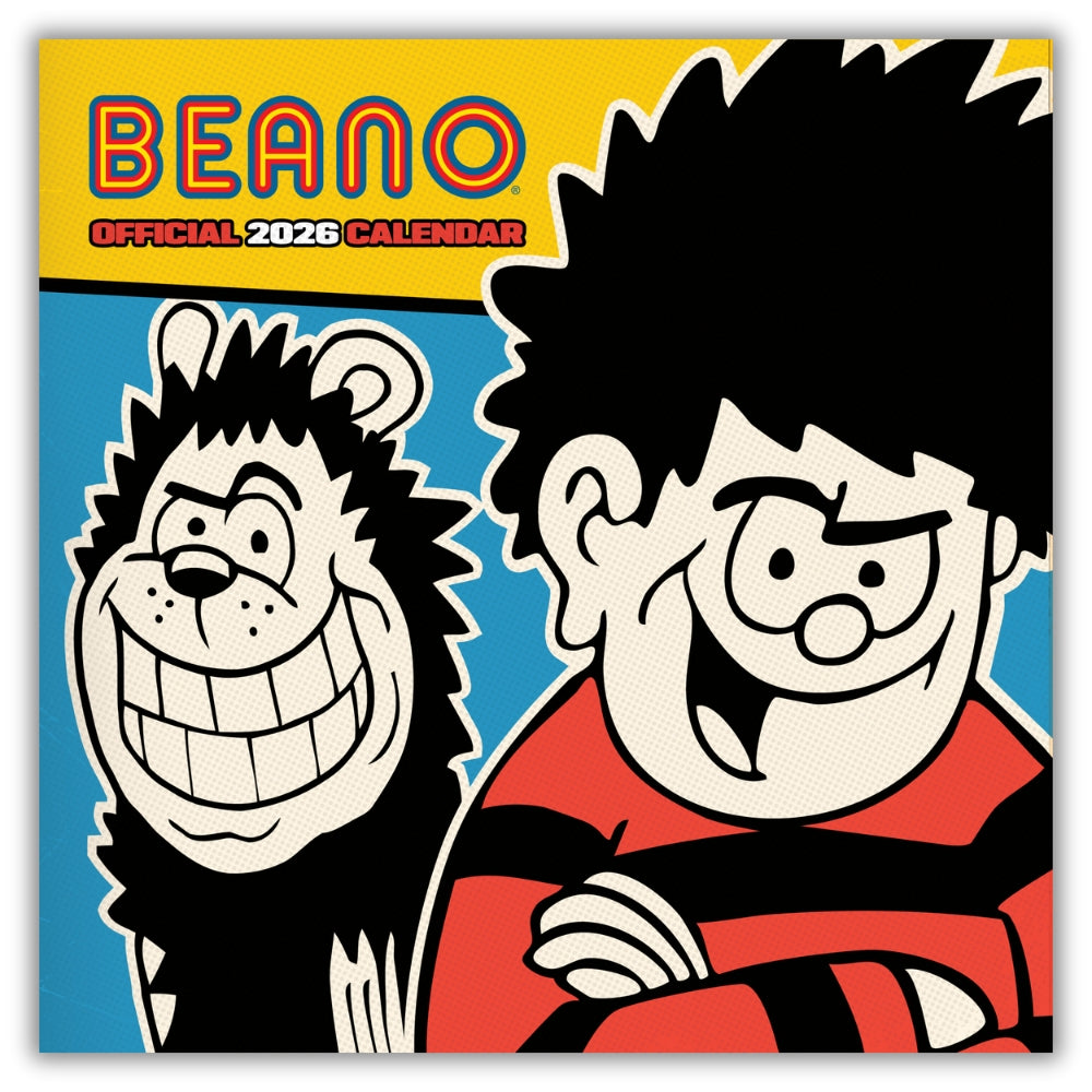 BEANO CLASSIC 2026 SQUARE CALENDAR