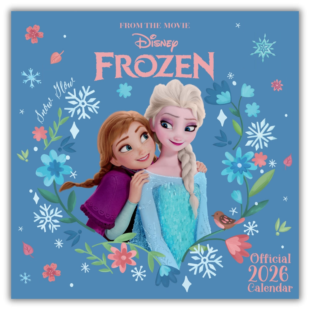 DISNEY FROZEN 2026 SQUARE CALENDAR