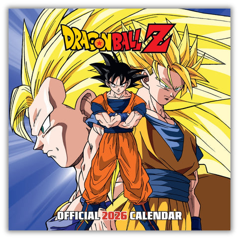DRAGONBALL Z 2026 SQUARE CALENDAR