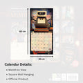 FIVE NIGHTS AT FREDDY`S 2026 SQUARE CALENDAR