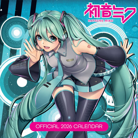 HATSUNE MIKU 2026 SQUARE CALENDAR - PRE-ORDER