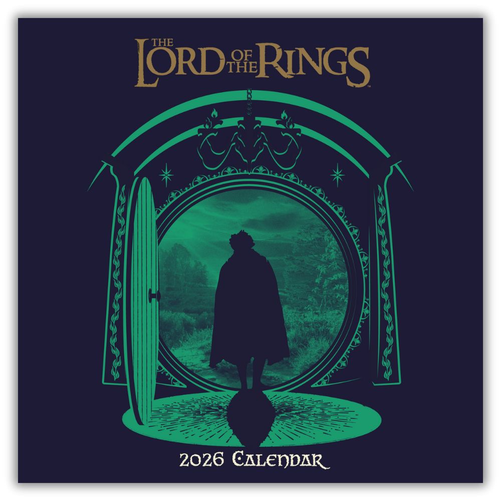 THE LORD OF THE RINGS 2026 SQUARE CALENDAR