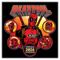 MARVEL DEADPOOL 2026 SQUARE CALENDAR