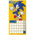 SONIC THE HEDGEHOG 2026 SQUARE CALENDAR