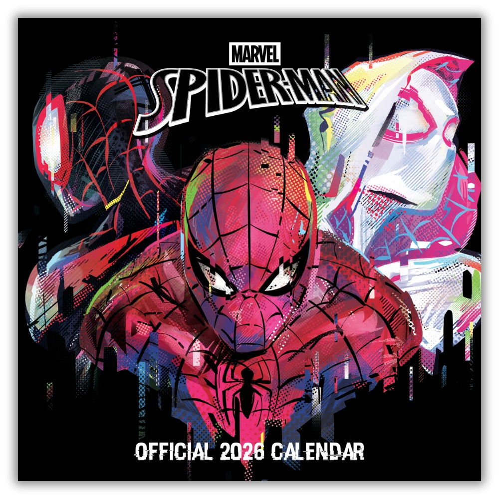 MARVEL SPIDER-MAN 2026 SQUARE CALENDAR