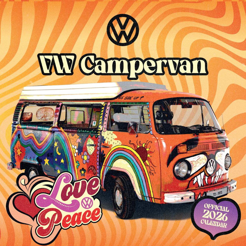 VW CAMPERVAN 2026 SQUARE CALENDAR - PRE-ORDER